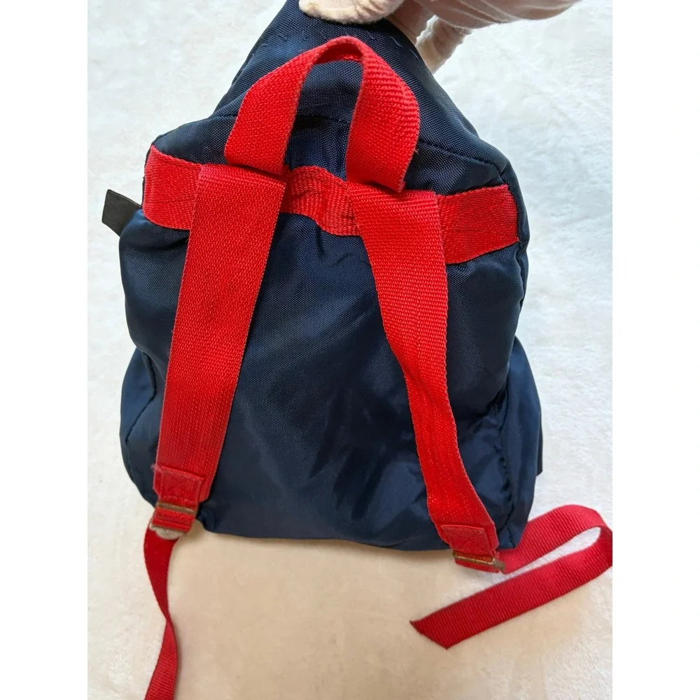 Sport Graphics Blue 1984 Los Angeles Olympics Sam the Eagle Backpack Unisex Good